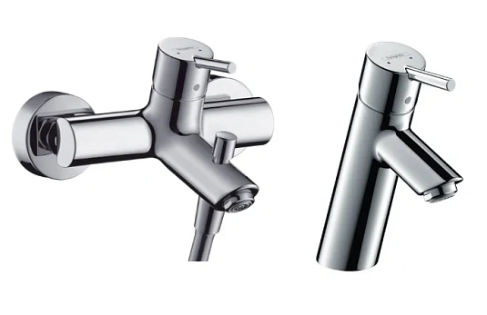 Фото - Смеситель для ванны с душем Hansgrohe  32440000/32040000 хром - Hansgrohe