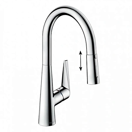 Фото - Смеситель для кухни Hansgrohe Talis 73851000 хром - Hansgrohe