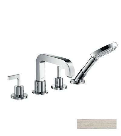 Фото - Смеситель на край ванны Axor Citterio 39454800, сталь - Hansgrohe