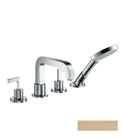 Фото - Смеситель на край ванны Axor Citterio 39446140, бронза - Hansgrohe