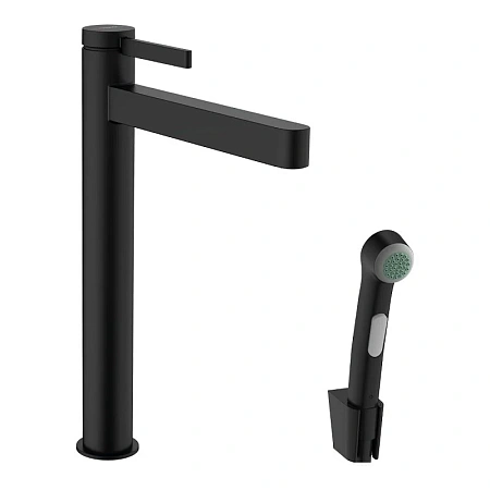 Фото - Смеситель для раковины Hansgrohe Finoris 76220670 черный - Hansgrohe