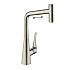 Смеситель для кухни Hansgrohe Metris Select 73803800 серый