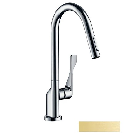 Фото - Смеситель для кухни Axor Citterio 39835930, медь - Hansgrohe