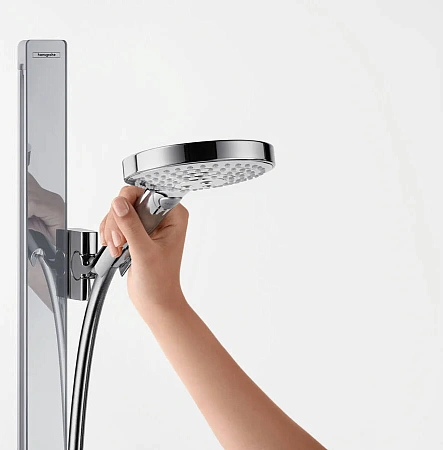 Фото - Душевой гарнитур Hansgrohe Raindance Select S 27649400 хром, белый - Hansgrohe