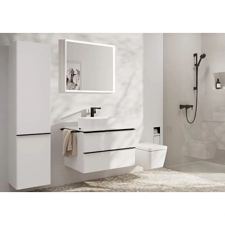 Фото - Смеситель для раковины Hansgrohe Tecturis E 73072670 черный - Hansgrohe