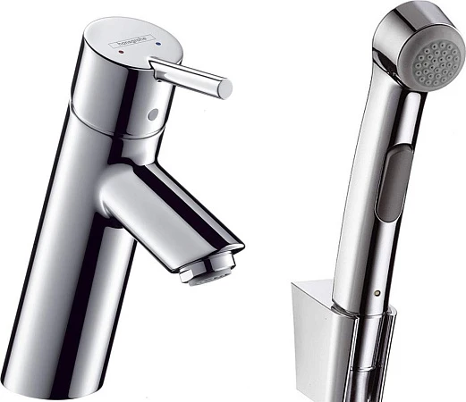 Фото - Смеситель Hansgrohe Talis S2 32140000 для раковины с гигиеническим душем - Hansgrohe