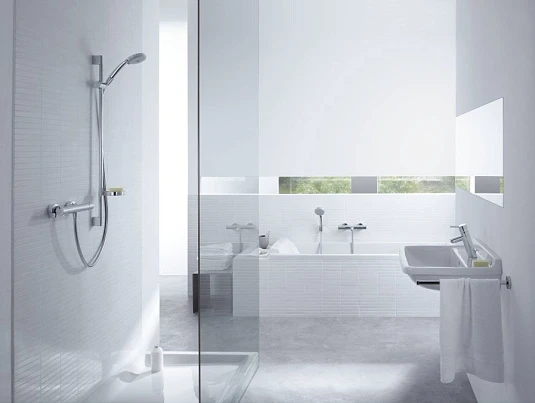 Фото - Душевой гарнитур Hansgrohe Croma 100 Vario 27592000 Porter'S - Hansgrohe