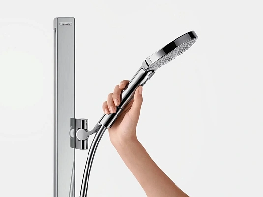 Фото - Душевой гарнитур Hansgrohe Raindance Select S 27646400 хром, белый - Hansgrohe