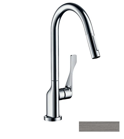 Фото - Смеситель для кухни Axor Citterio 39835340, черный хром - Hansgrohe