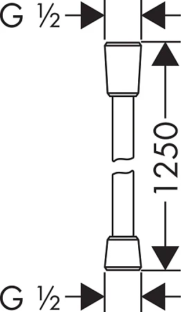 Фото - Смеситель Hansgrohe Metropol 32532000 напольный - Hansgrohe