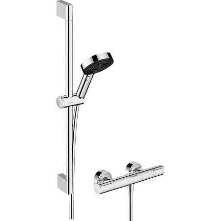 Фото - Душевой комплект Hansgrohe Ecostat 24272000 хром - Hansgrohe