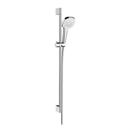 Фото - Душевой гарнитур Hansgrohe Croma Select E 26593400 хром, белый - Hansgrohe