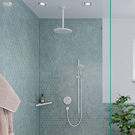 Фото - Душевая штанга Hansgrohe Unica S Puro 28631990, полированное золото - Hansgrohe