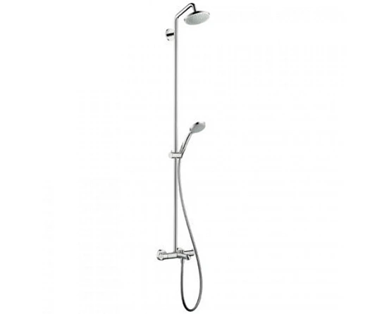 Фото - Душевая система Hansgrohe Croma 100 Showerpipe 160 27201000 - Hansgrohe