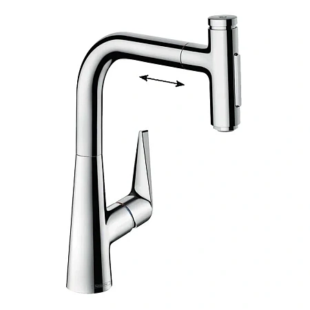 Фото - Смеситель для кухни Hansgrohe Talis Select 73868000 хром - Hansgrohe