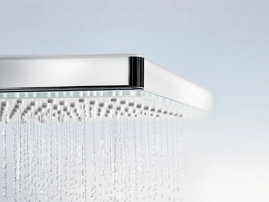 Фото - Верхний душ Hansgrohe Rainmaker Select 460 3jet 24007600, черный хром - Hansgrohe