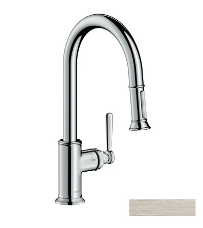 Фото - Смеситель для кухни Axor Montreux 16581800, сталь - Hansgrohe