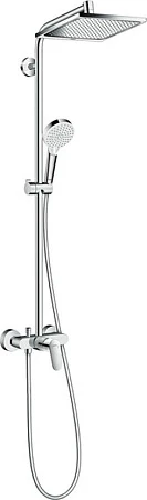 Фото - Душевая стойка Hansgrohe Crometta E 240 1jet Showerpipe 27284000 - Hansgrohe