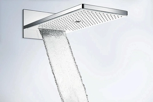 Фото - Душ верхний Hansgrohe Rainmaker Select 580 24011400 хром, белый - Hansgrohe