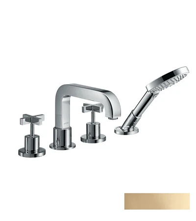 Фото - Смеситель на край ванны Axor Citterio 39453130, бронза - Hansgrohe