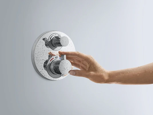 Фото - Термостат для душа Hansgrohe Ecostat S 15757000 - Hansgrohe