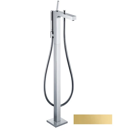 Фото - Напольный смеситель для ванны Axor Citterio 39451990, золото - Hansgrohe