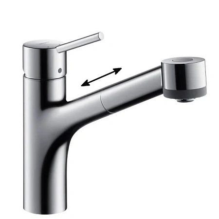 Фото - Смеситель для кухни Hansgrohe Talis S 32842000, хром - Hansgrohe