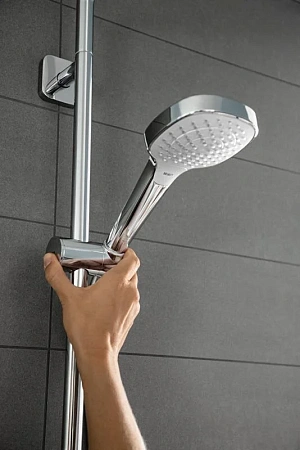 Фото - Душевая лейка Hansgrohe Croma Select E 26811400 хром, белый - Hansgrohe