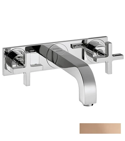 Фото - Смеситель для раковины Axor Citterio 39144300, красное золото - Hansgrohe