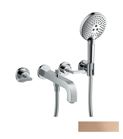 Фото - Смеситель для ванны Axor Citterio 39448300, красное золото - Hansgrohe