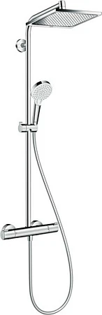 Фото - Душевая стойка Hansgrohe Crometta Е 240 1jet Showerpipe 27271000 - Hansgrohe