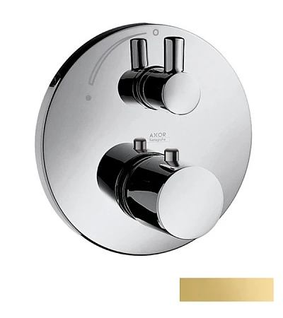 Фото - Термостат для душа Axor Uno 38700990, золото - Hansgrohe