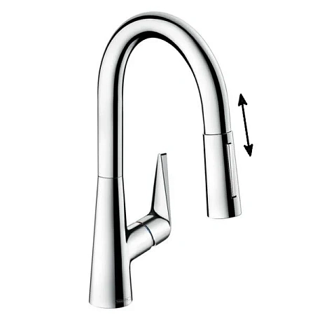 Фото - Смеситель для кухни Hansgrohe Talis Classic 72815000 хром - Hansgrohe