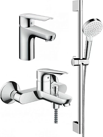 Фото - Душевой комплект Hansgrohe SET Logis E 100 (c) - Hansgrohe