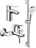 Душевой комплект Hansgrohe SET Logis E 100 (c)