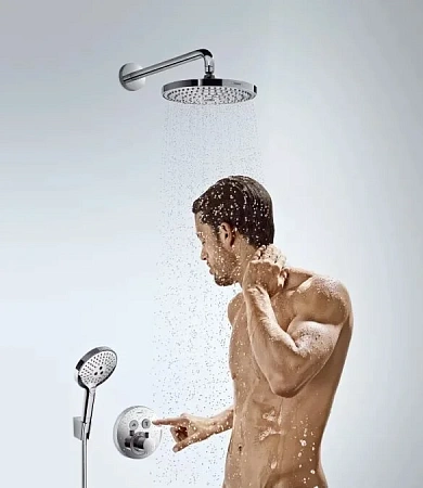 Фото - Душевой гарнитур Hansgrohe Raindance Select S 26320400 хром, белый - Hansgrohe