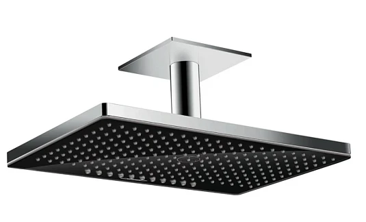 Фото - Душ верхний Hansgrohe Rainmaker Select 460 24004600 хром, черный - Hansgrohe