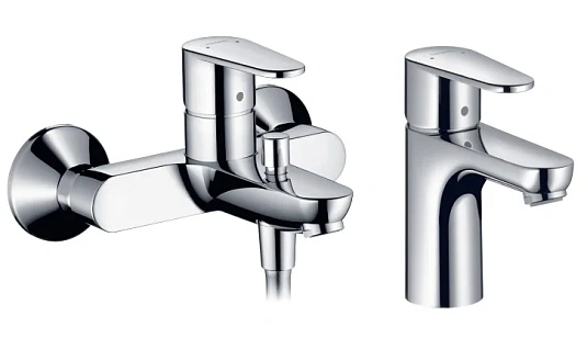 Фото - Смеситель для ванны с душем Hansgrohe Talis Classic 31642000/31612000 хром - Hansgrohe