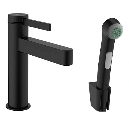 Фото - Смеситель для раковины Hansgrohe Finoris 76210670 черный - Hansgrohe