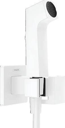 Фото - Гигиенический душ Hansgrohe E 1jet 29233700 со смесителем, белый матовый - Hansgrohe