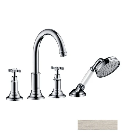 Фото - Смеситель на край ванны Axor Montreux 16544800, сталь - Hansgrohe