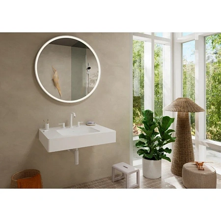 Фото - Смеситель для раковины Hansgrohe Tecturis S 73330700 белый - Hansgrohe