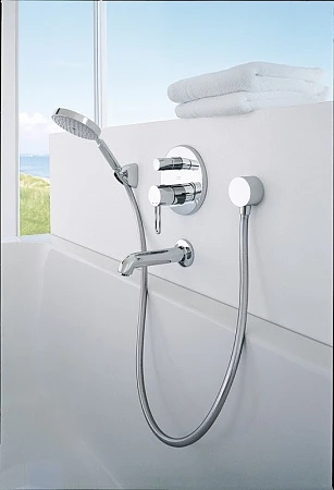 Фото - Шланговое подключение Hansgrohe Fixfit S 26453990, полированное золото - Hansgrohe