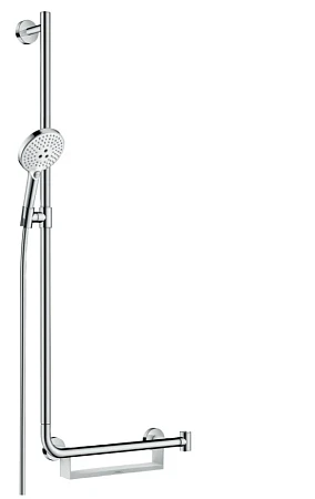 Фото - Душевой гарнитур Hansgrohe Raindance Select S 26325400 хром, белый - Hansgrohe