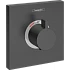 Термостат Hansgrohe ShowerSelect Highfow 15760340 для душа, шлифованный черный хром