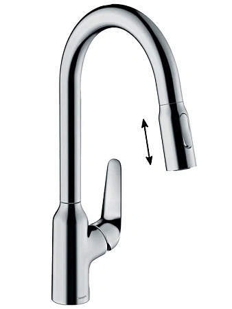 Фото - Смеситель для кухни Hansgrohe Focus M42 71800000, хром - Hansgrohe