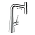 Смеситель для кухни Hansgrohe Metris Select 73817000 хром