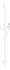 Душевая штанга Hansgrohe Unica S Puro 28632700, белый матовый