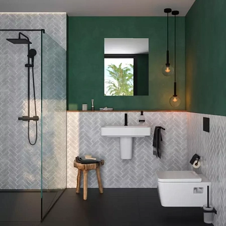 Фото - Подвесной унитаз Hansgrohe EluPura Original Q 60208450, безободковый - Hansgrohe