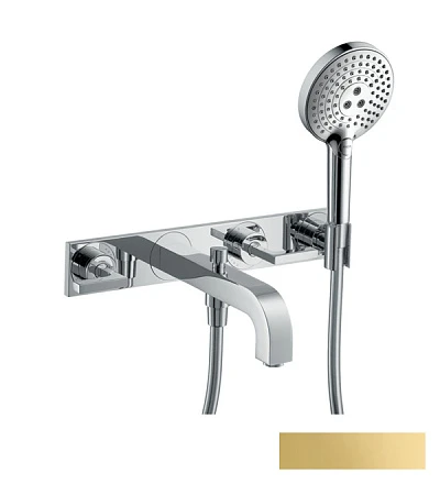 Фото - Смеситель для ванны Axor Citterio 39442990, золото - Hansgrohe